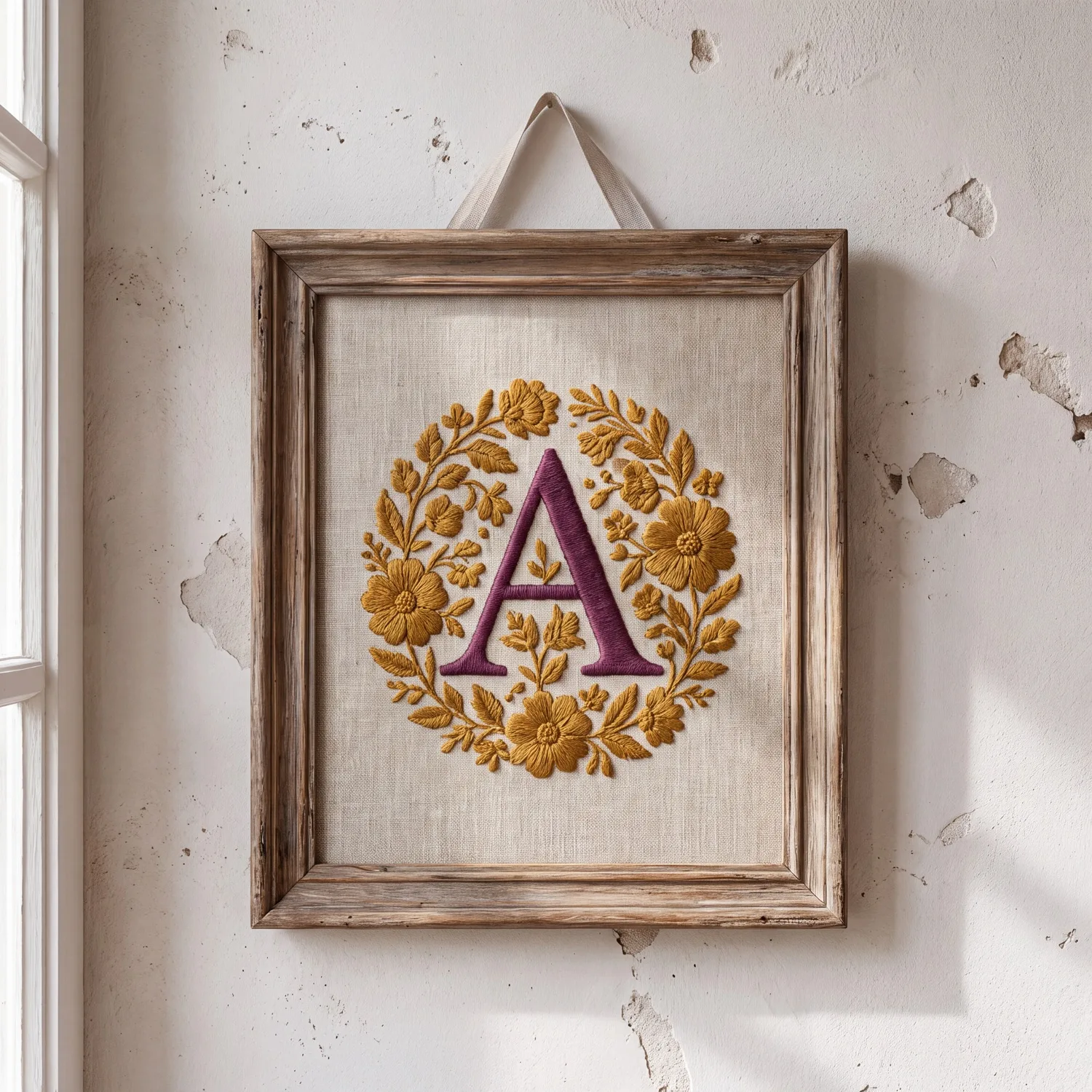 Paper-embroidery pattern