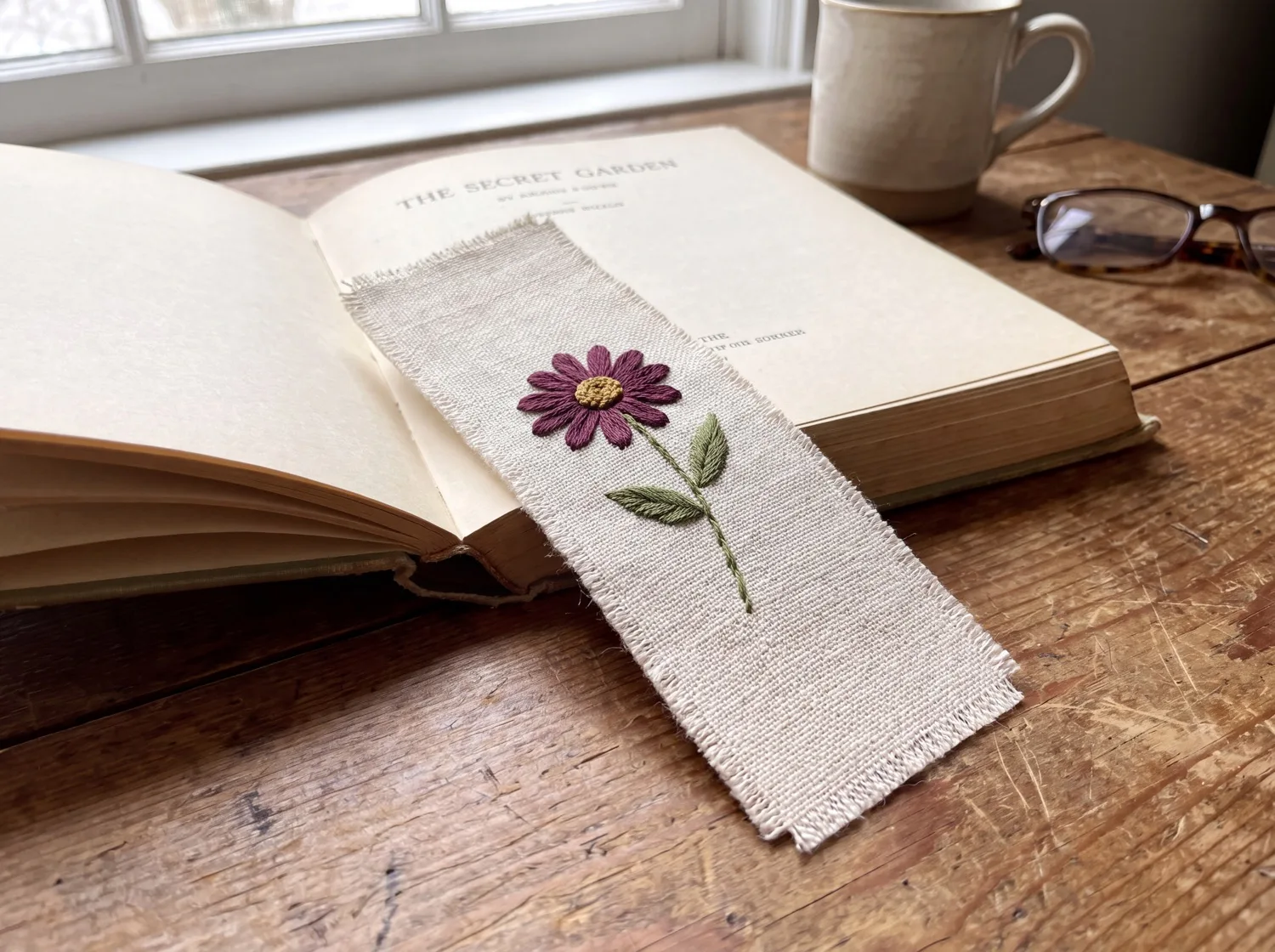 Paper-embroidery pattern