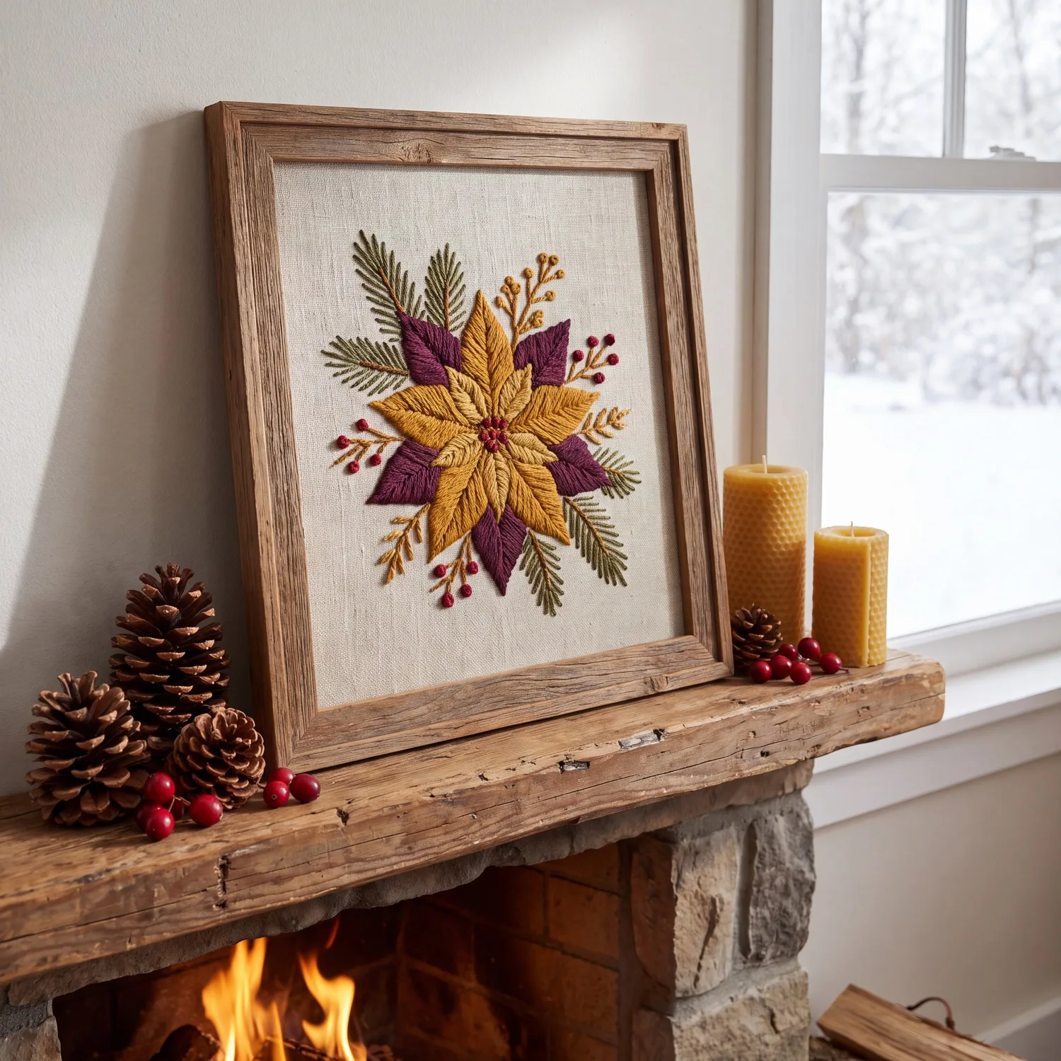 Paper-embroidery pattern 9