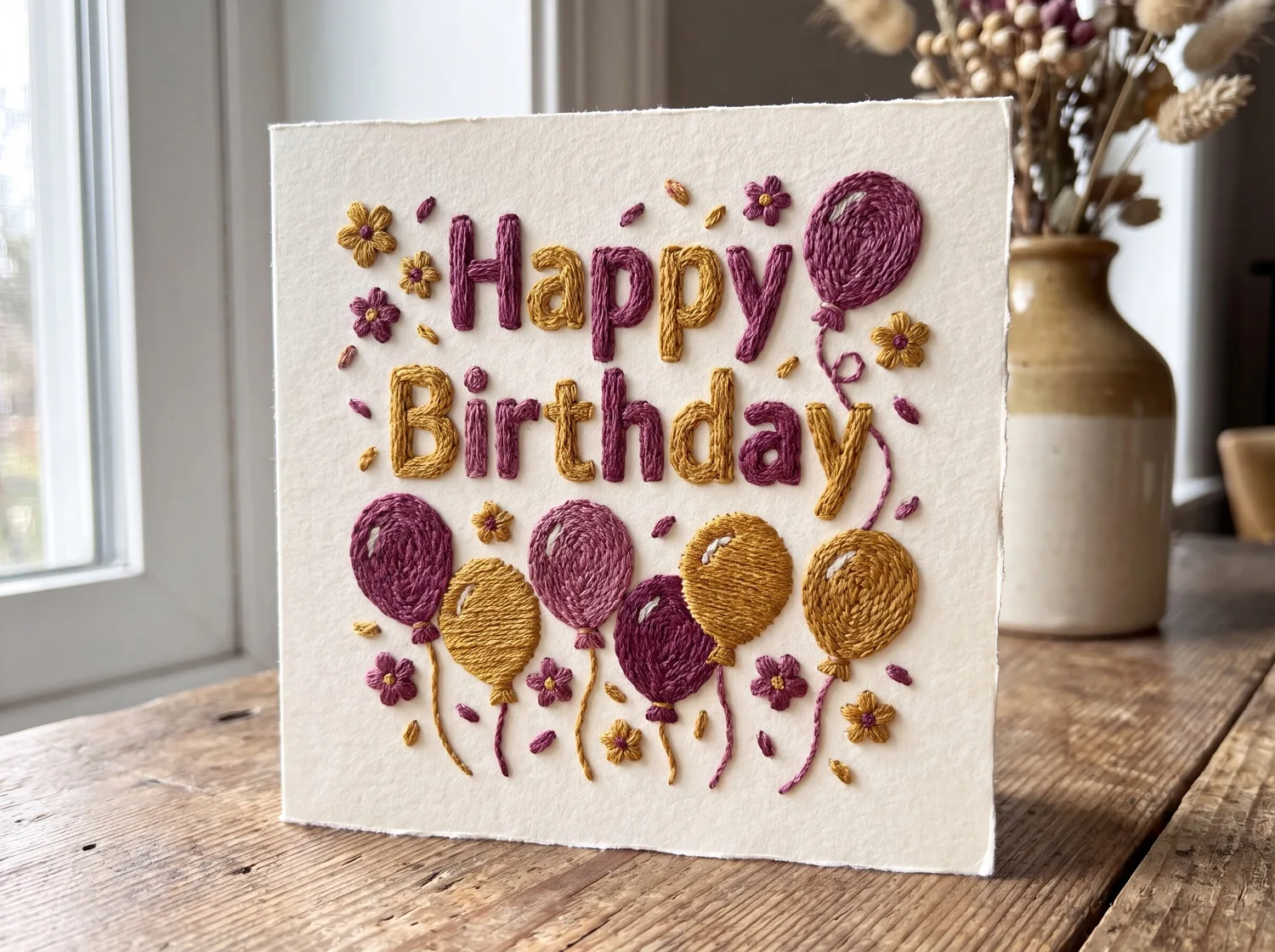 Paper-embroidery pattern