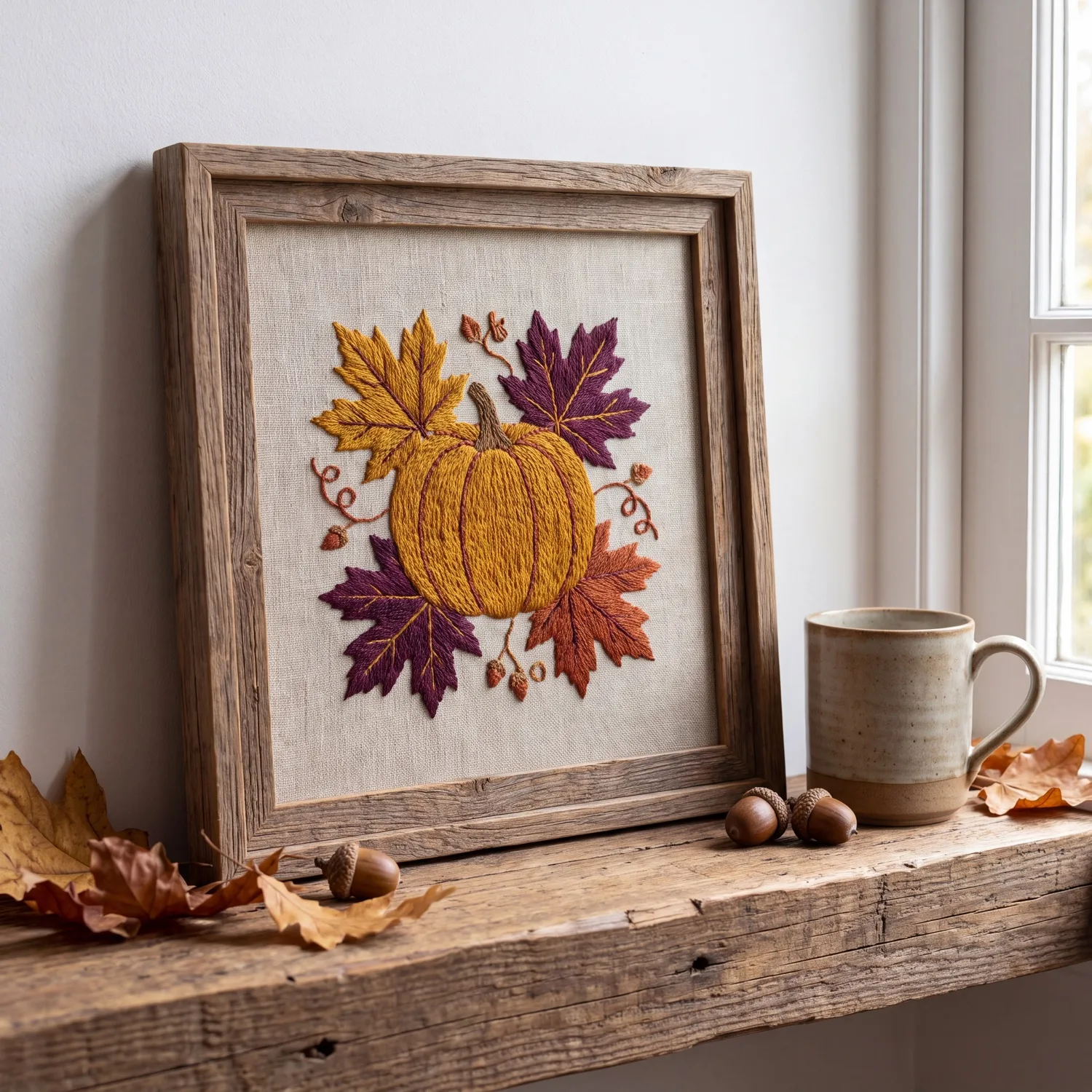 Paper-embroidery pattern